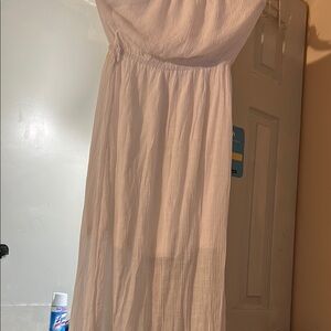 Poetry White Backless Dress